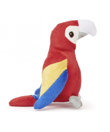 Sasha The Scarlet Macaw Eco Plush Toy Medium